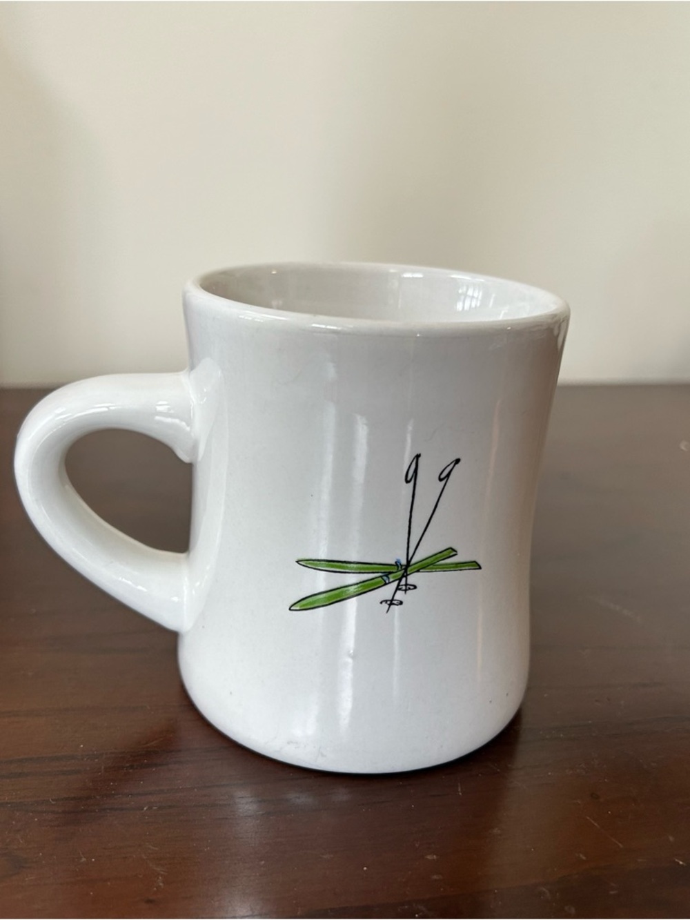 3/$20 One DesignPac Ski Patrol Coffee mug with skis